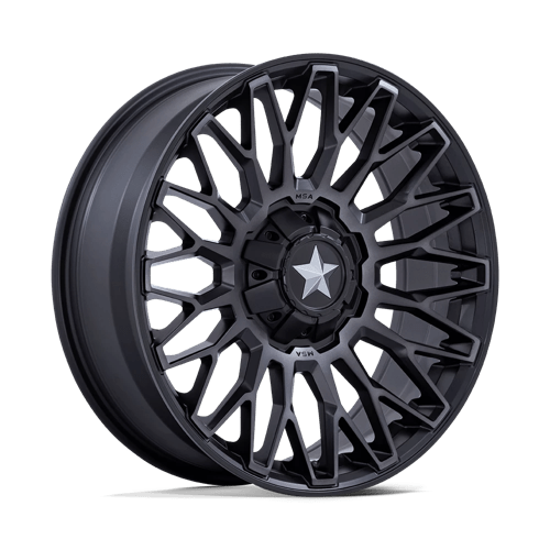 MSA Offroad Wheels CLUBBER UTV 15X7 4X137/156 +10 M-BLK DDT Wheels