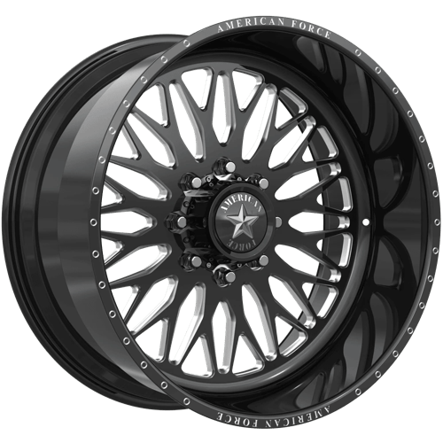 American Force EXTORT SS 24X11 8X180 +0 G-BLK Wheels