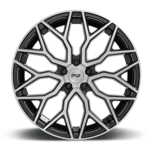 Niche 1PC MAZZANTI 19X8.5 5X120 72 RBL 35MM Wheels