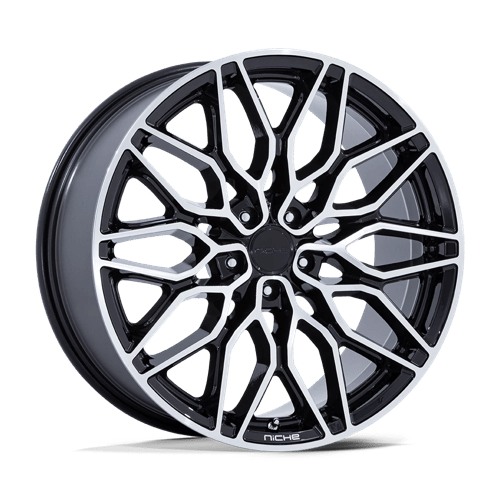 Niche 1PC CALABRIA 5 20X10.5 5X112 66 +38 GBLK-MCH Wheels