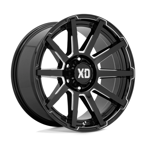 XD XD847 20X10 6X5.5 G-BLK MILL 12MM Wheels
