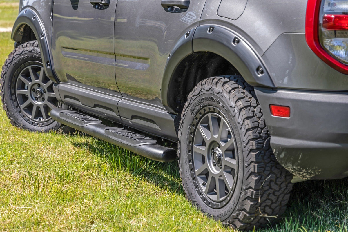 Oval Nerf Steps | Black | Ford Bronco Sport 4WD (2021-2025)