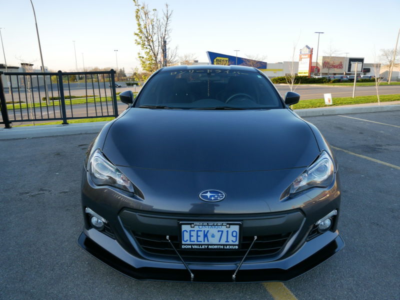 2013-2016 Subaru BRZ 2PC Front Splitter