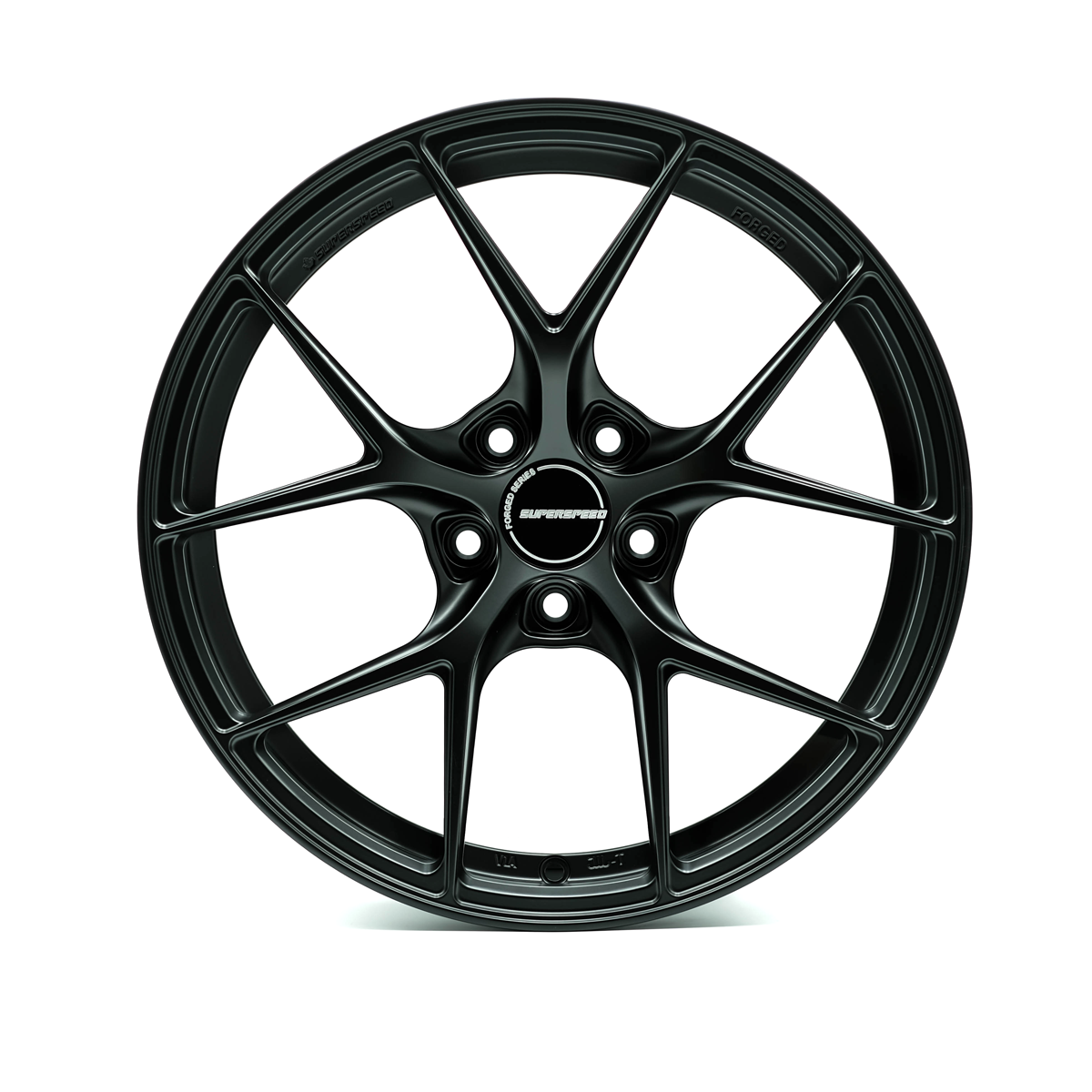 Superspeed Matt Black Forged PF05RR - 5x114.3