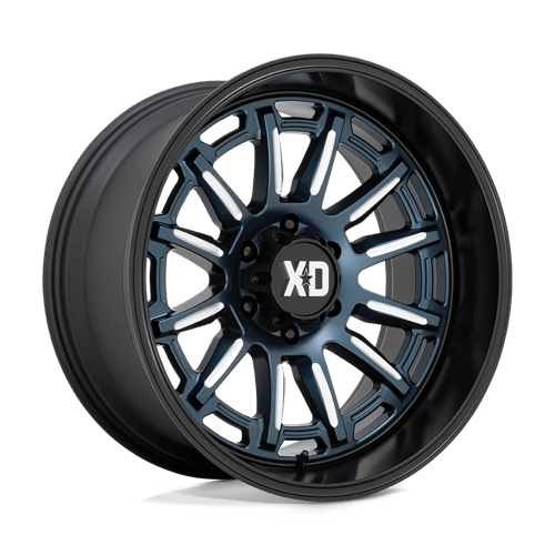 XD XD865 20X10 5X5.0 BLUE-MILL BLK-LP -18MM Wheels