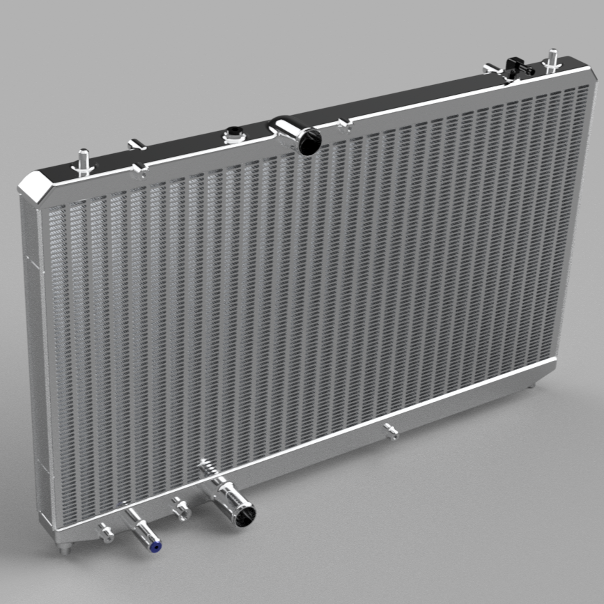 PLM Performance Triple Pass Radiator - Honda Civic Type R FL5