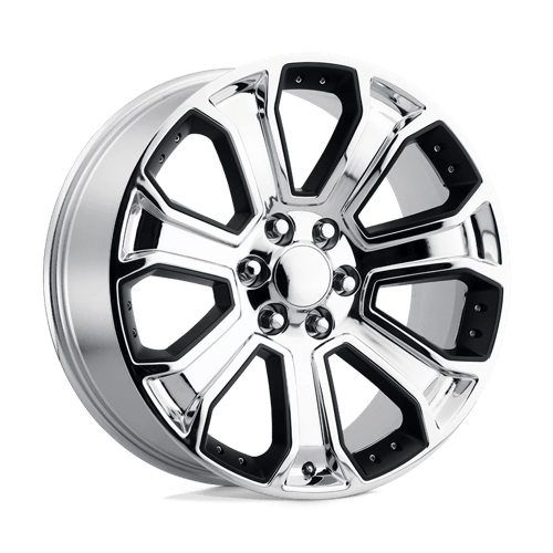 Performance Replicas PR113CM 20X9 6X5.5 78.1 CHR BLK-ACC 24MM Wheels