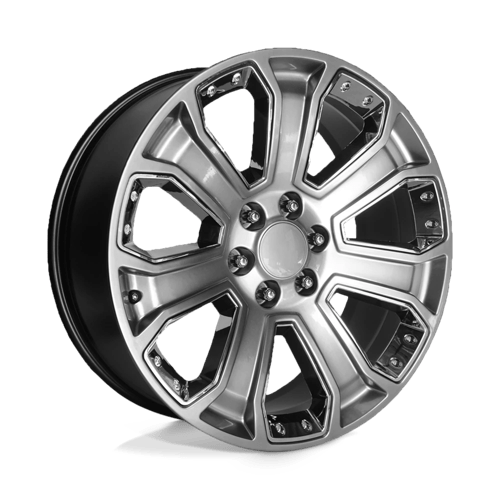 Performance Replicas PR113HC 20X9 6X5.5 78.1 H-SLV CHR-ACC 24 Wheels