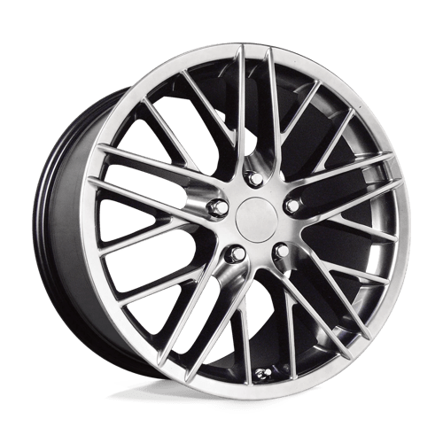 Performance Replicas PR121H 18X9.5 5X4.75 70.7 H-SLV-DRK 56MM Wheels
