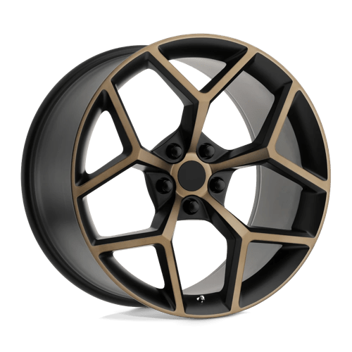 Performance Replicas PR126BB 20X9 5X120 67 BLK-BRNZ 30MM Wheels