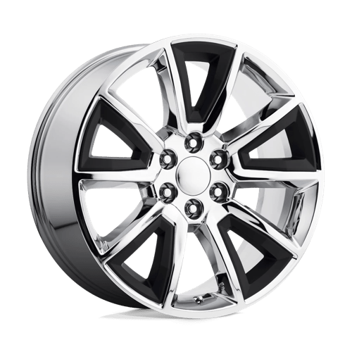 Performance Replicas PR168 22X9 6X5.5 CHR W/ MB ACC 24MM Wheels
