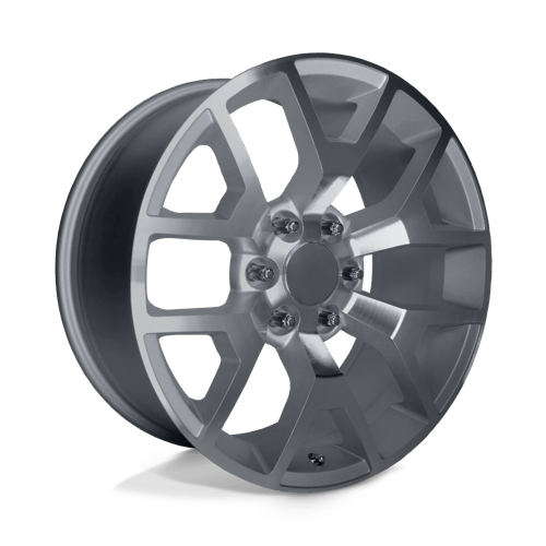 Performance Replicas PR169S 20X9 6X5.5 78.1 SLV MACH-SPK 27MM Wheels