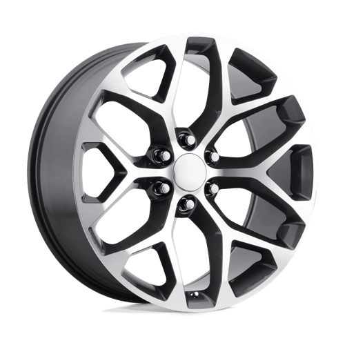 Performance Replicas PR176GM 22X9 6X5.5 78.1 G-MTL MCH-SPK 24 Wheels