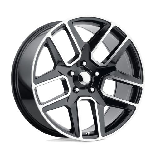 Performance Replicas PR192BM 22X10 6X5.5 78.1 G-BLK MACH 25MM Wheels