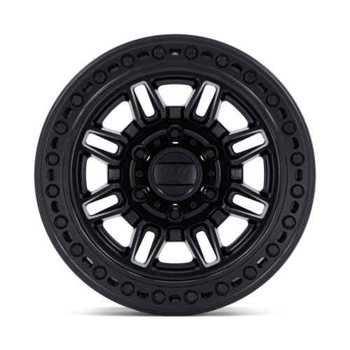 Pro Comp Alloys EQUALIZER BL 17X9 6X5.5 108 -38 BLK-OUT Wheels