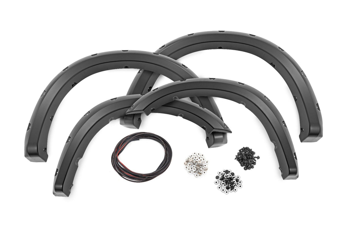 Pocket Fender Flares | PW7 Bright White | Ram 2500 (19-26)/3500 (19-25)