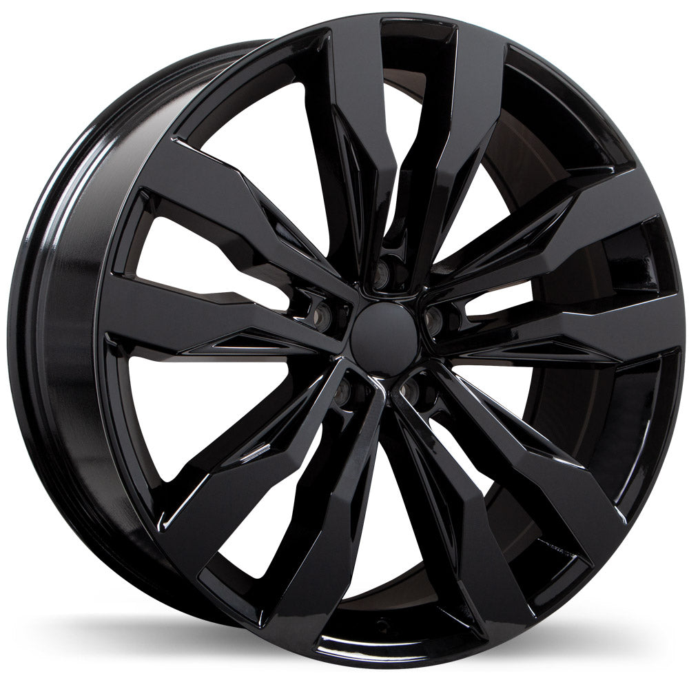 R260A 20x8.5 5x112mm +34 57.1mm BLK