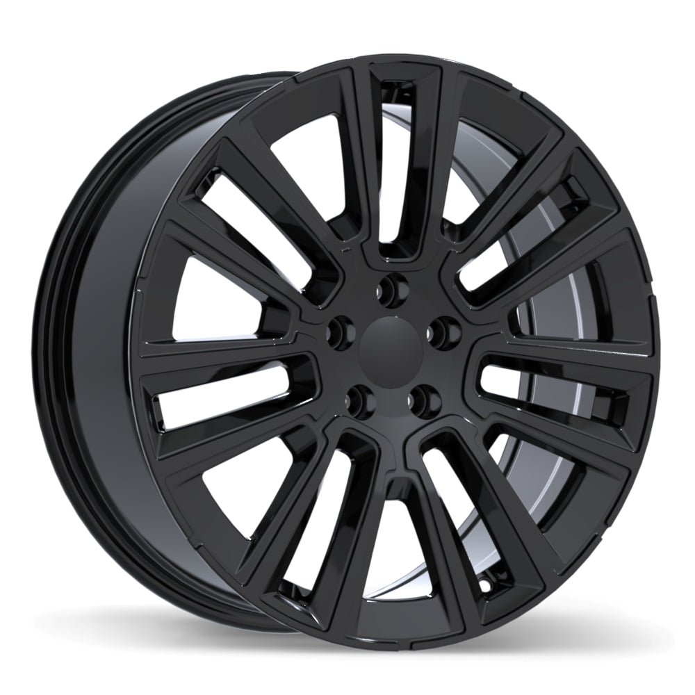 R280 19x8.0 5x108mm +45 63.4mm BLK