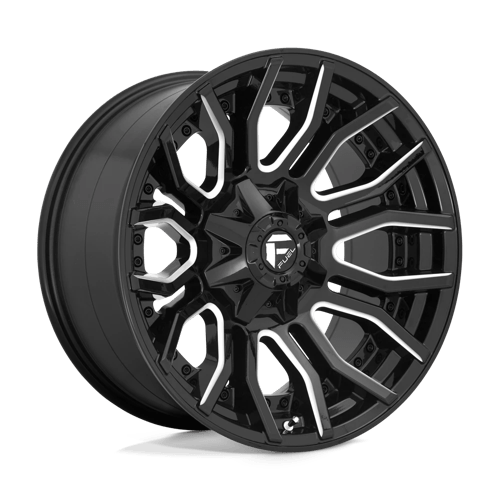 Fuel 1PC D711 20X10 8X170 GL-BLK-MIL -18MM Wheels