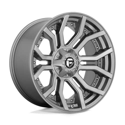 Fuel 1PC D713 RAGE 24X12 8X180 124.3 GLR -44MM Wheels