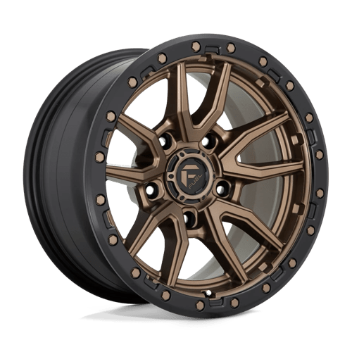 Fuel 1PC REBEL 17X9 5X4.5 72 -12 M-BNZ-BLK-RG Wheels