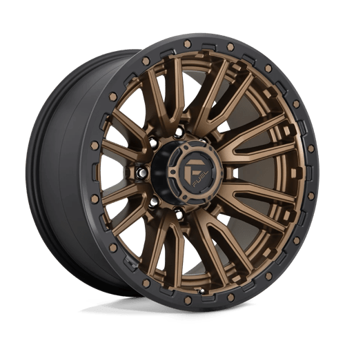 Fuel 1PC REBEL 20X10 8X6.5 125 -18 M-BNZ-BLK-RG Wheels