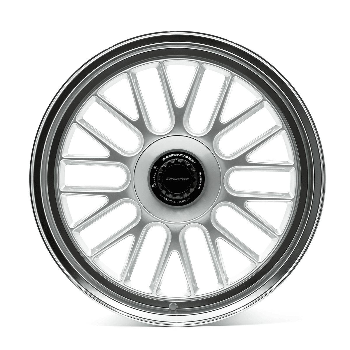 Superspeed Machined Lip Silver RF01 NEO 19x8.5 5x120 | ET: 35 | CB: 72.6