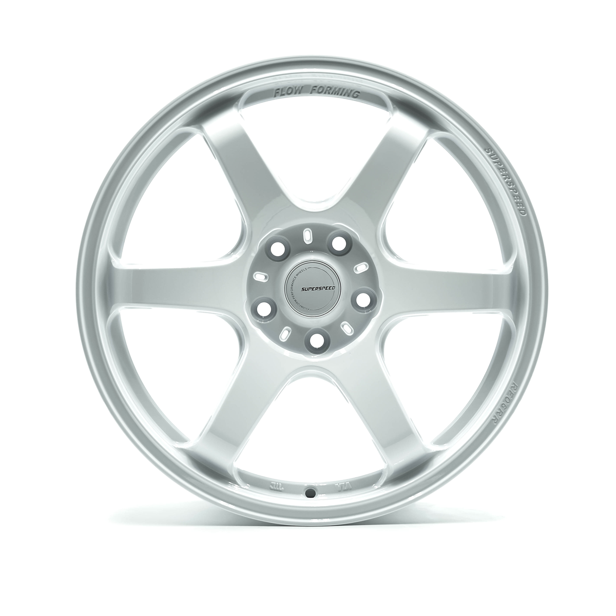 Superspeed Speed White - Full Paint RF06RR 18x9.5 5x114.3 | ET: 22 | CB: 73.1