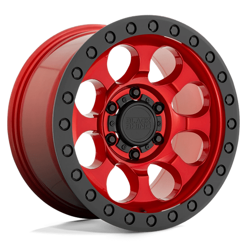 Black Rhino BRRIT 17X8.5 6X5.5 C-RED-BLKBLTS -30MM Wheels