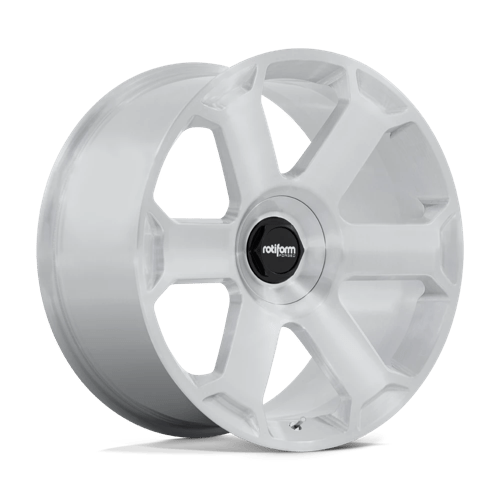 Rotiform AVS 22X10.5 5X112 66 +10 SLVBRSH Wheels