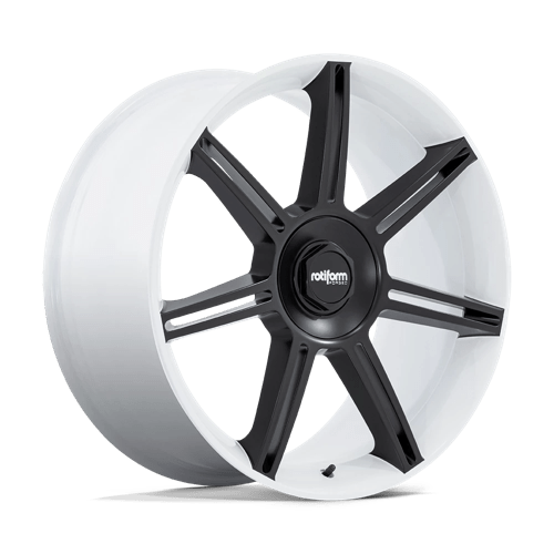 Rotiform FRA 22X12 5X130 71 +60 WHT M-BLK-SPK Wheels