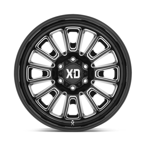 XD XD864 20X10 8X180 G-BLK MILL -18MM Wheels