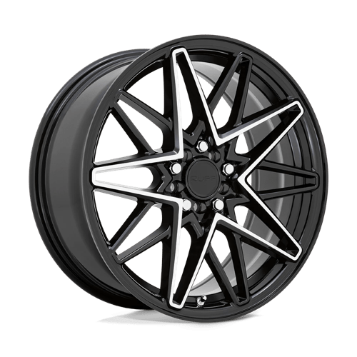 Ruff RU CLUT 17X7.5 5X112/120 +38 76 G-BK MC Wheels