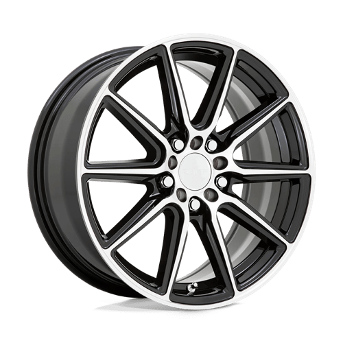 Ruff THROTTLE 18X8 5X4.25/4.5 72 +38 G-BLK-MC Wheels