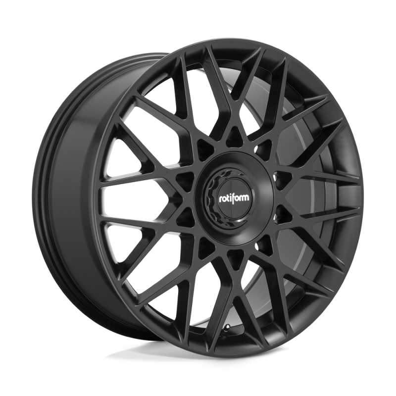 Rotiform R165 BLQ-C Wheel 19x8.5 5x112/5x120 45 Offset Concial Seats - Matte Black