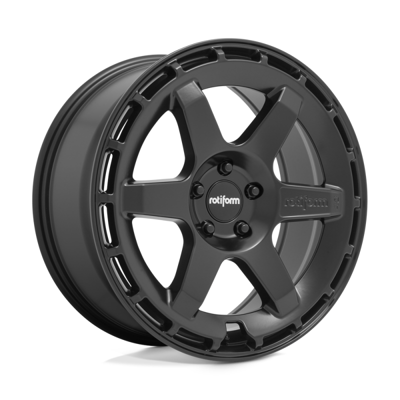 Rotiform R186 KB1 Wheel 19x8.5 5x120 35 Offset - Matte Black