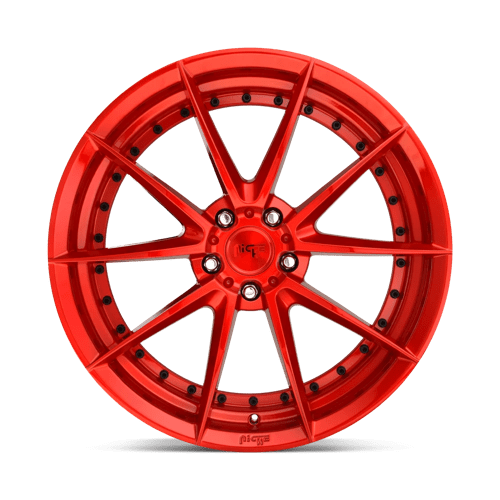 Niche 1PC M213 20X9 5X120 GL-RED 35MM Wheels