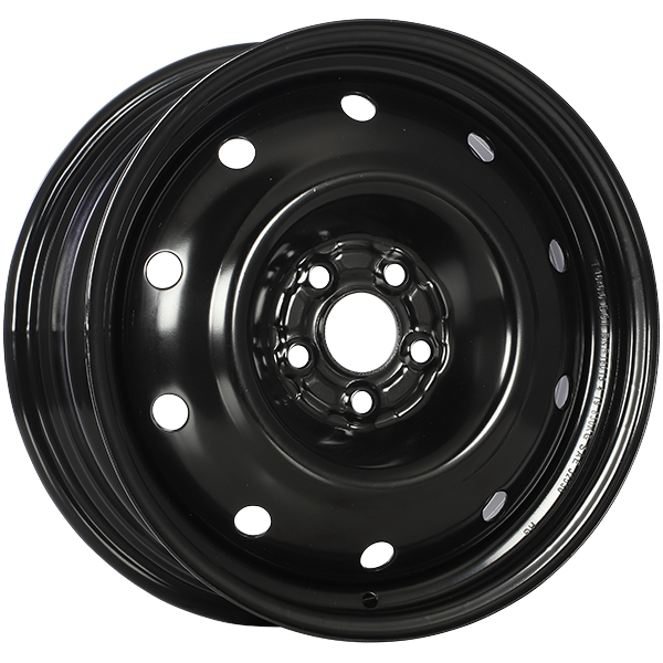 STEEL WHEEL Black Armour Coat 16x6.5 5x100 Conical