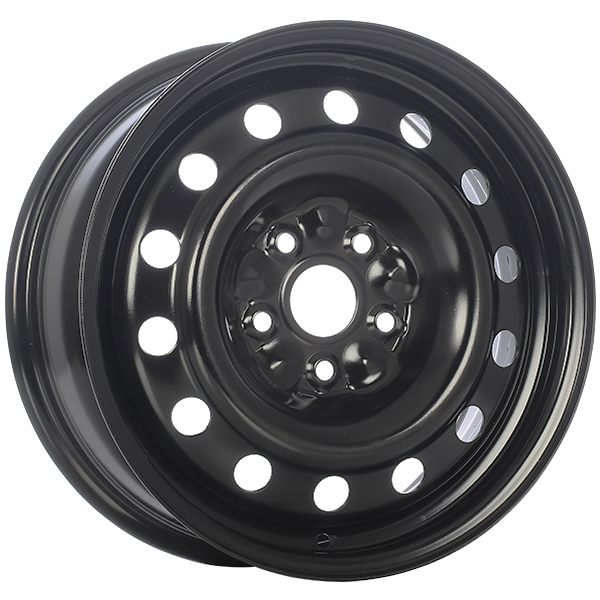 STEEL WHEEL Black E-Coating 16x6.5 5x112 Radius R13
