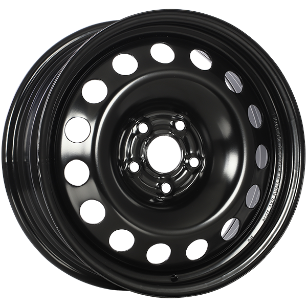 STEEL WHEEL Black E-Coating 16x6.5 5x114.3 Conical