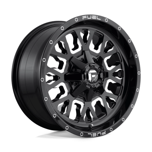 Fuel 1PC D611 18X9 8X6.5 GL-BLK-MIL 20MM Wheels