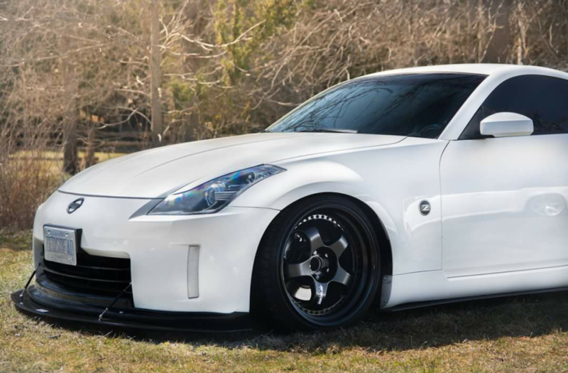 2003-2008 Nissan 350Z Veilside Lip 2PC Front Splitter