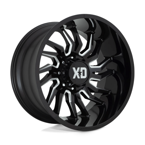 XD XD858 20X10 8X6.5 G-BLK MILL -18MM Wheels