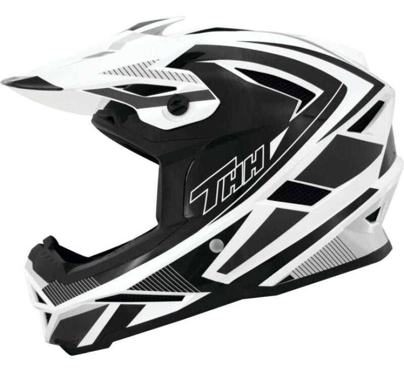 THH Helmets T-42 BMX Acceler Black/White - Large