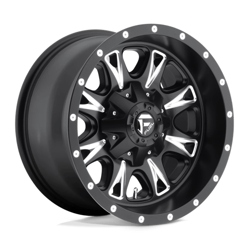 Fuel 1PC THROTTLE DRW 17X6.5 8X6.5 -140 NBD (R) Wheels