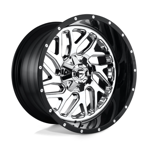 Fuel 2PC D211 20X12 8X170 CHR-PLATED-GBL -44MM Wheels
