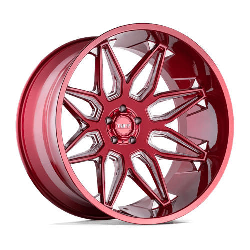 Tuff TU T3B 24X14 5X127 -72 71 CNDY RED Wheels