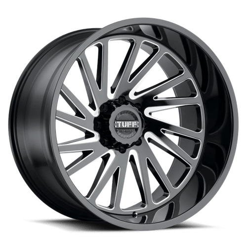 Tuff TU T2A 20X12 5X127 -45 71 G-BLK ML R Wheels