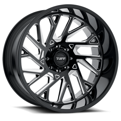 Tuff TU T4B 26X14 8X165 -72 125 G-BLK ML R Wheels