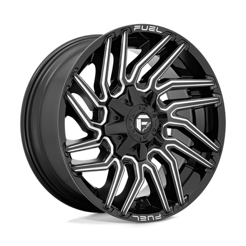 Fuel 1PC TYPHOON 22X10 6X135/5.5 106.1 NBL -18MM Wheels